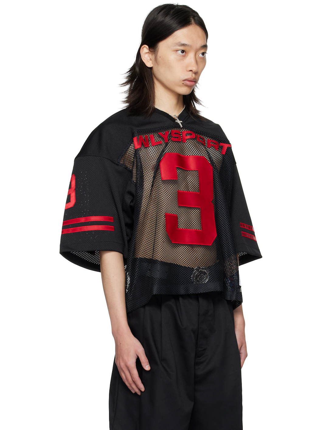 Black 'Willy' Football Jersey - 2