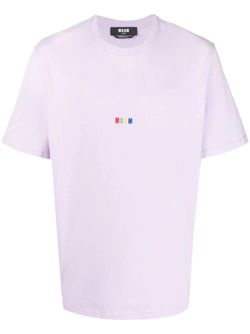 embroidered logo T-shirt - 1