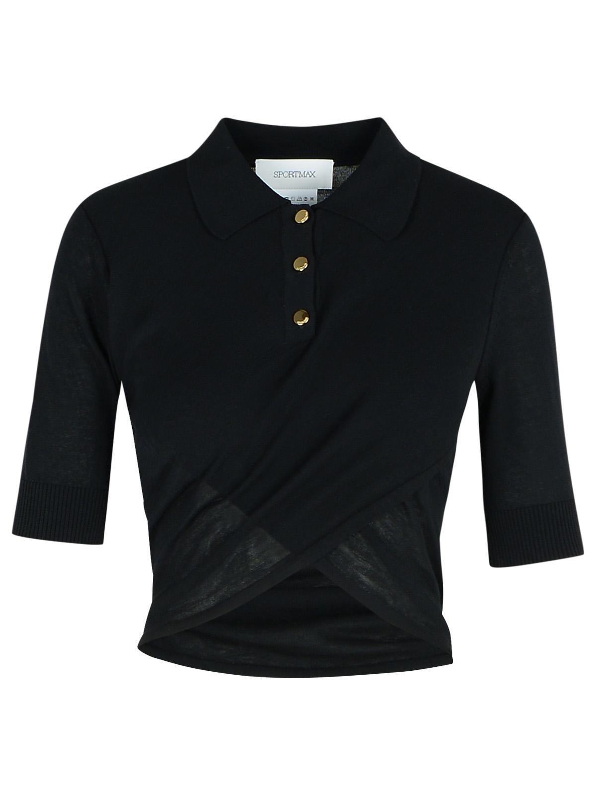 Sportmax 'Shaker' Black Cotton Sweater Women - 1