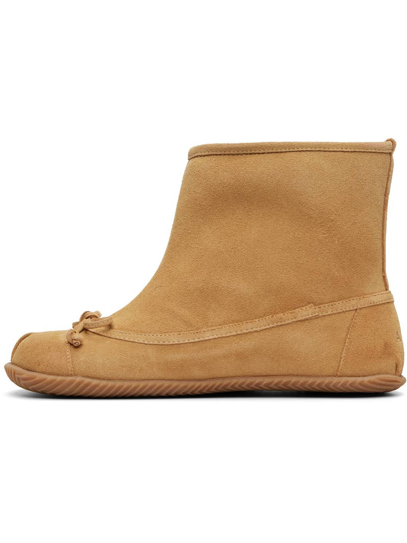 ABRA Beige Baby Boots outlook