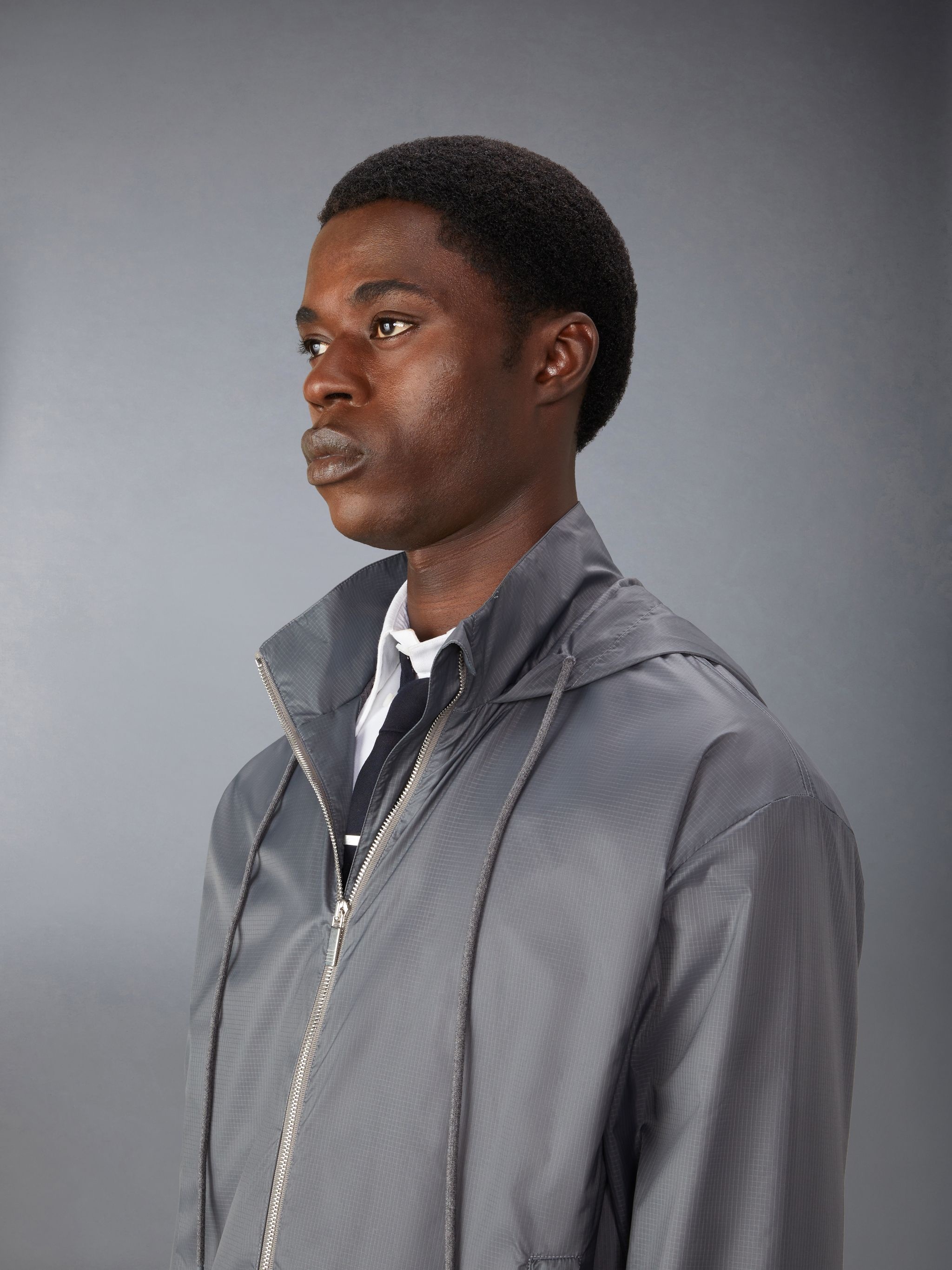 Ripstop Oversized Zip up Jacket - 4
