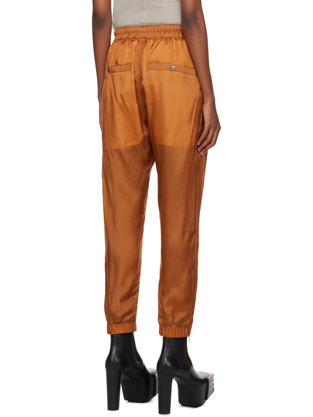Orange Track Lounge Pants - 3