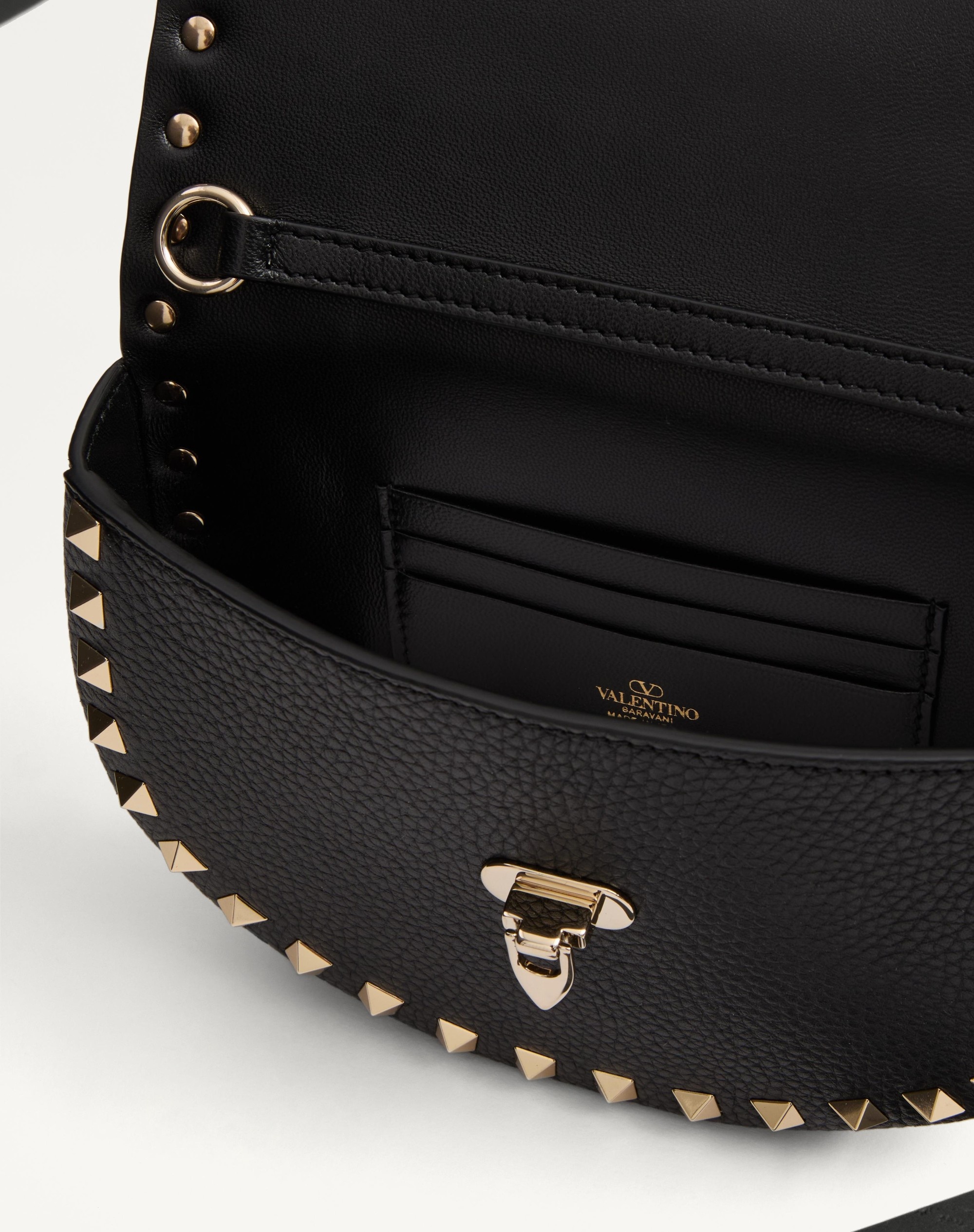 MINI ROCKSTUD CROSSBODY BAG IN GRAINY CALFSKIN - 7