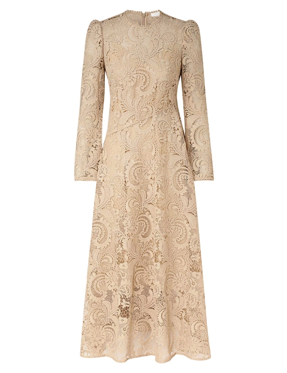 WAVERLY LACE MIDI DRESS - 1