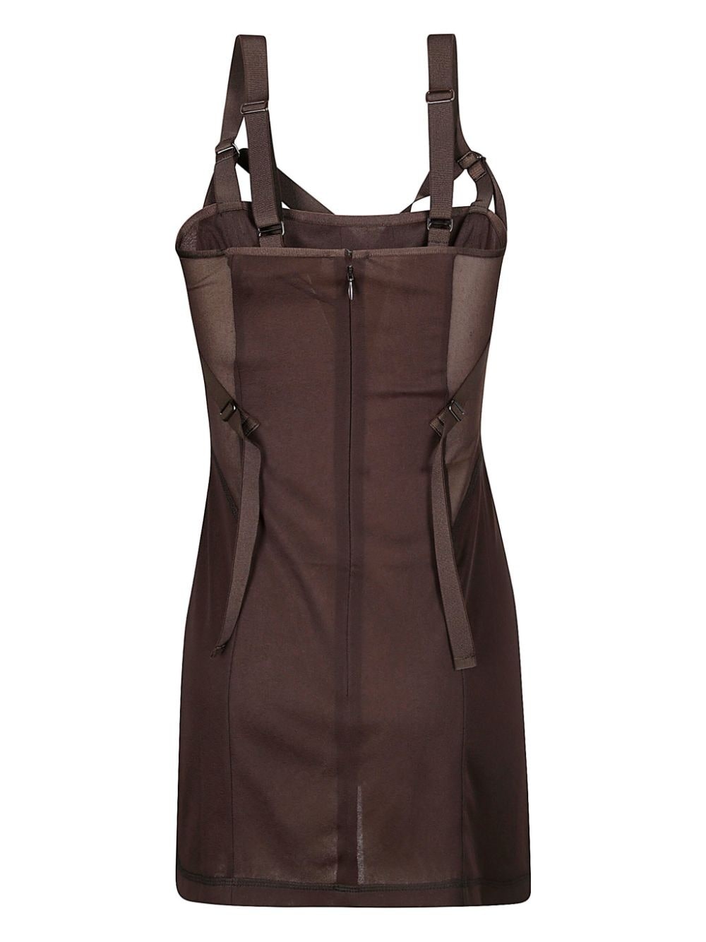 corset-style mini dress - 2