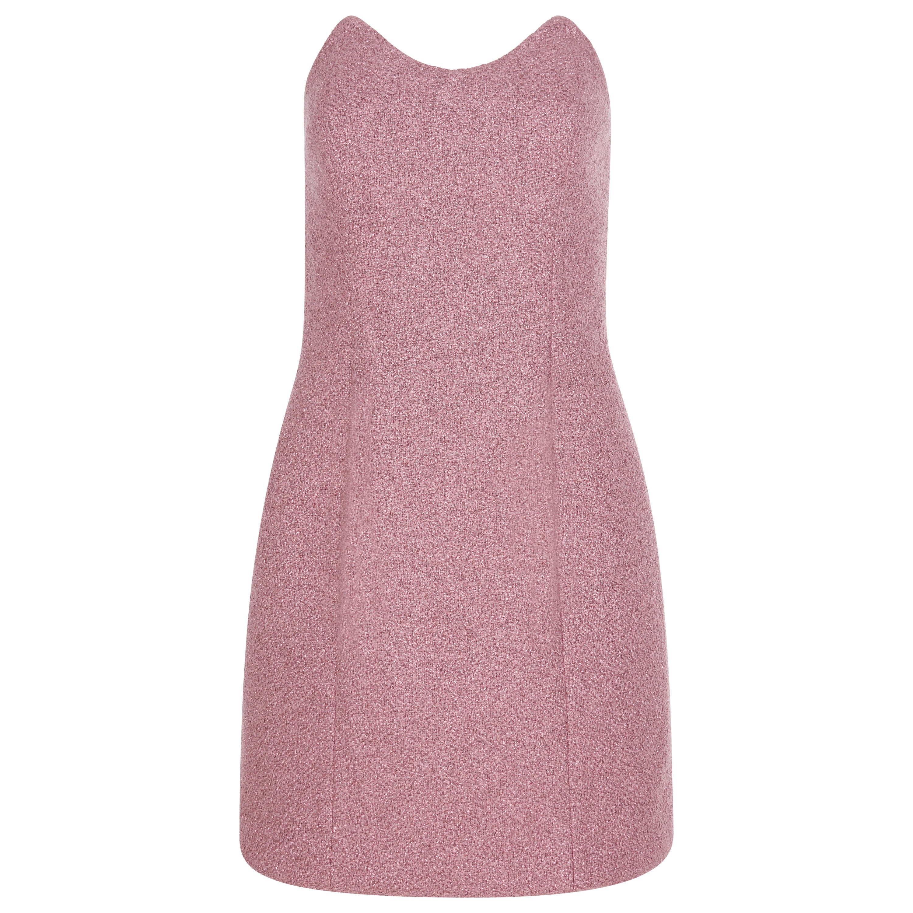 Millie Bow Dress Pink - 3