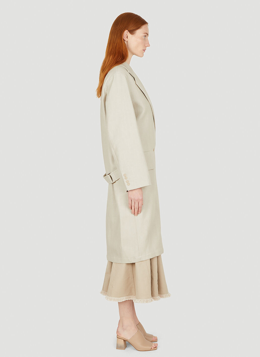 Mescal Double Breasted Coat - 3