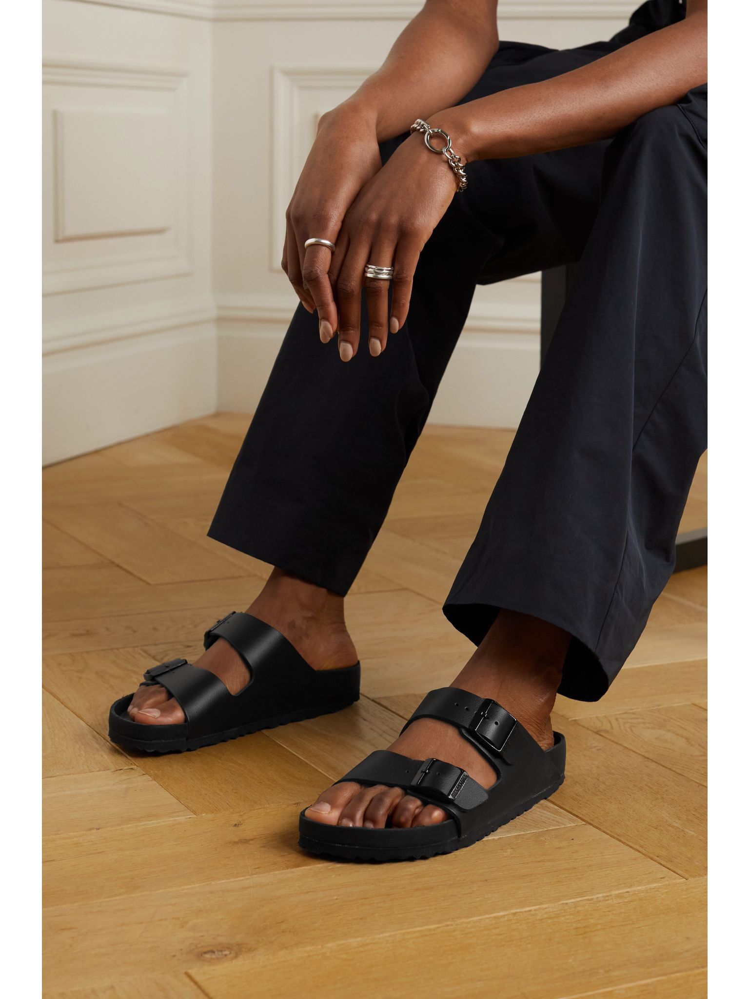 Arizona leather sandals Black - 2