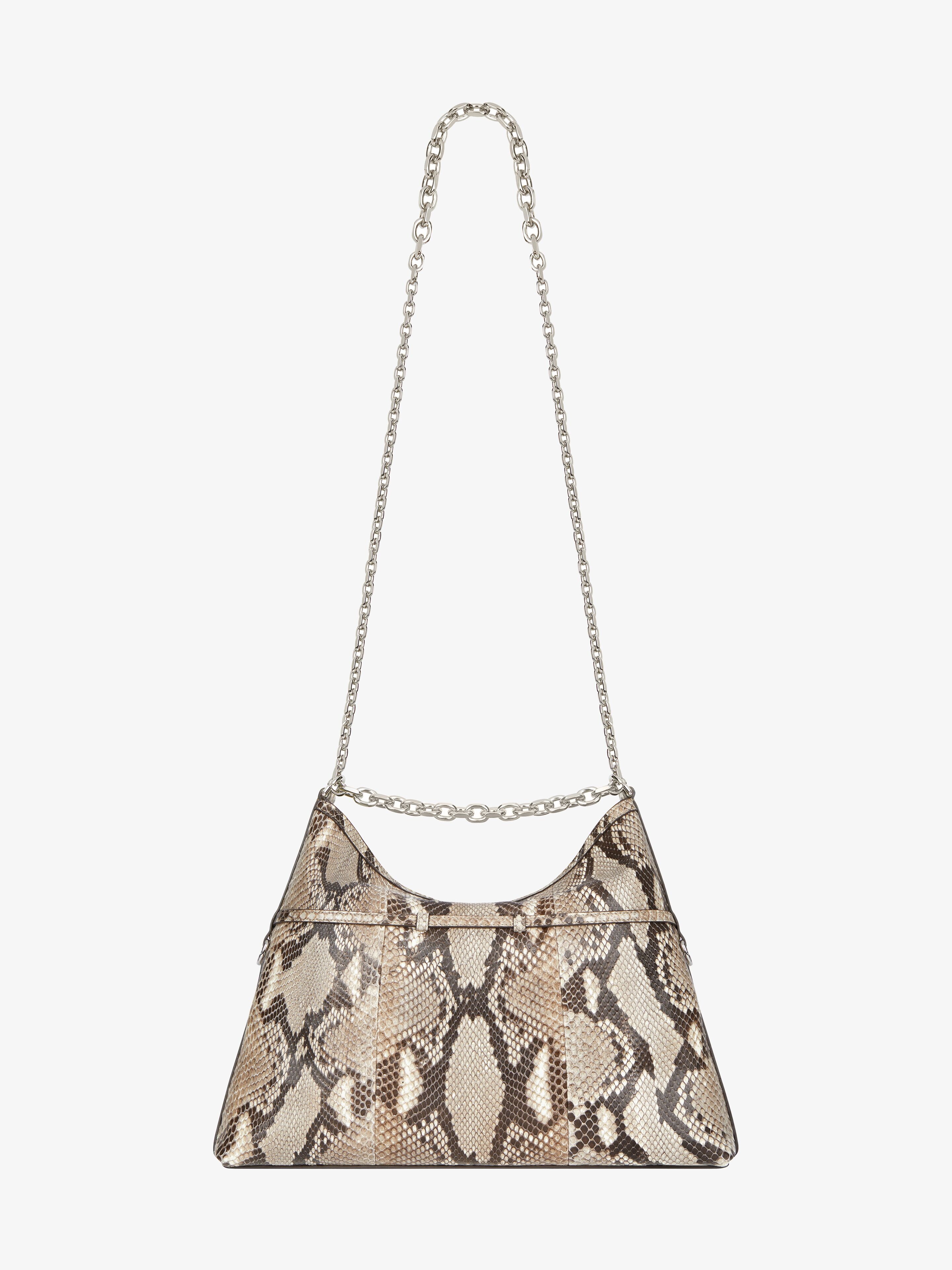 MEDIUM VOYOU CHAIN BAG IN PYTHON - 4