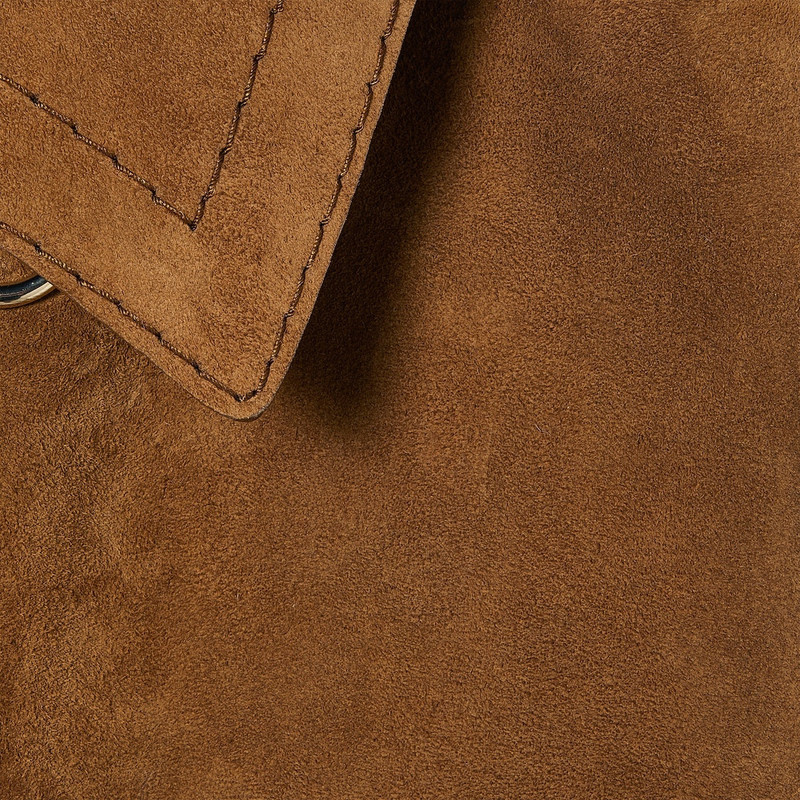 Suede jacket with Horsebit 7