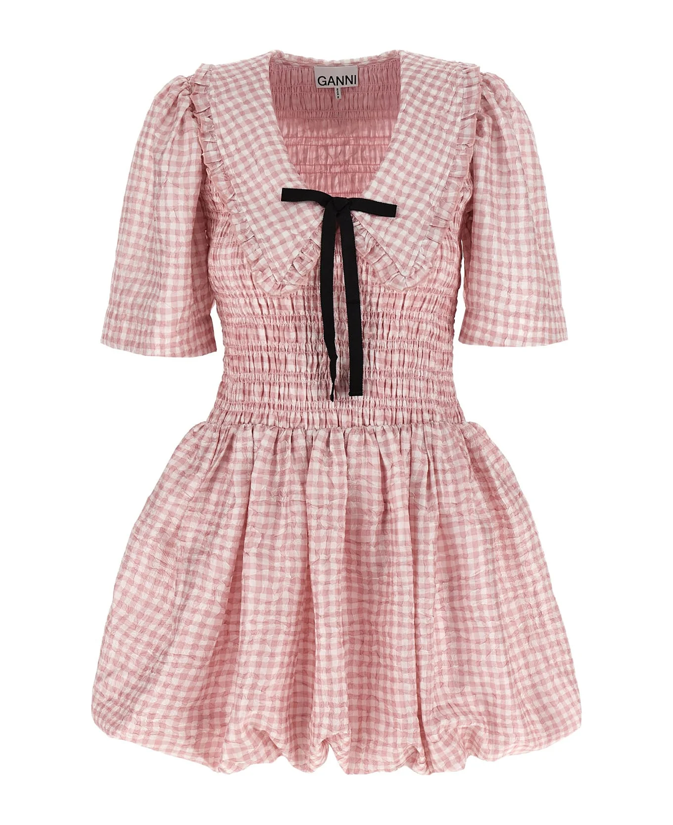 'pink Check' Dress - 1