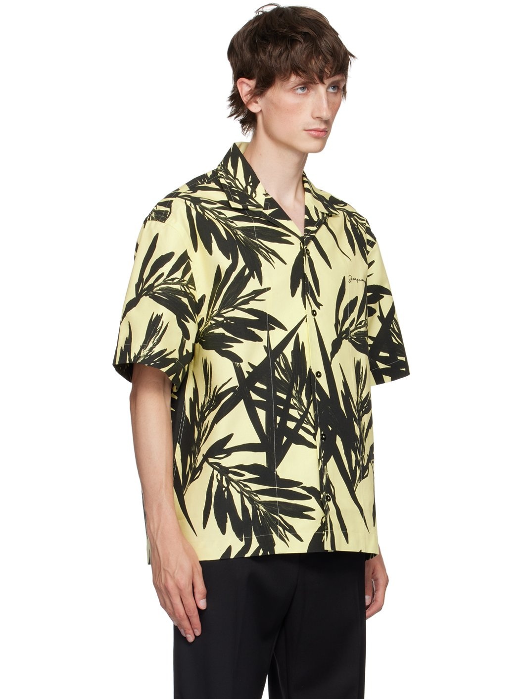 Black & Yellow La Casa 'La chemise Jean' Shirt - 2