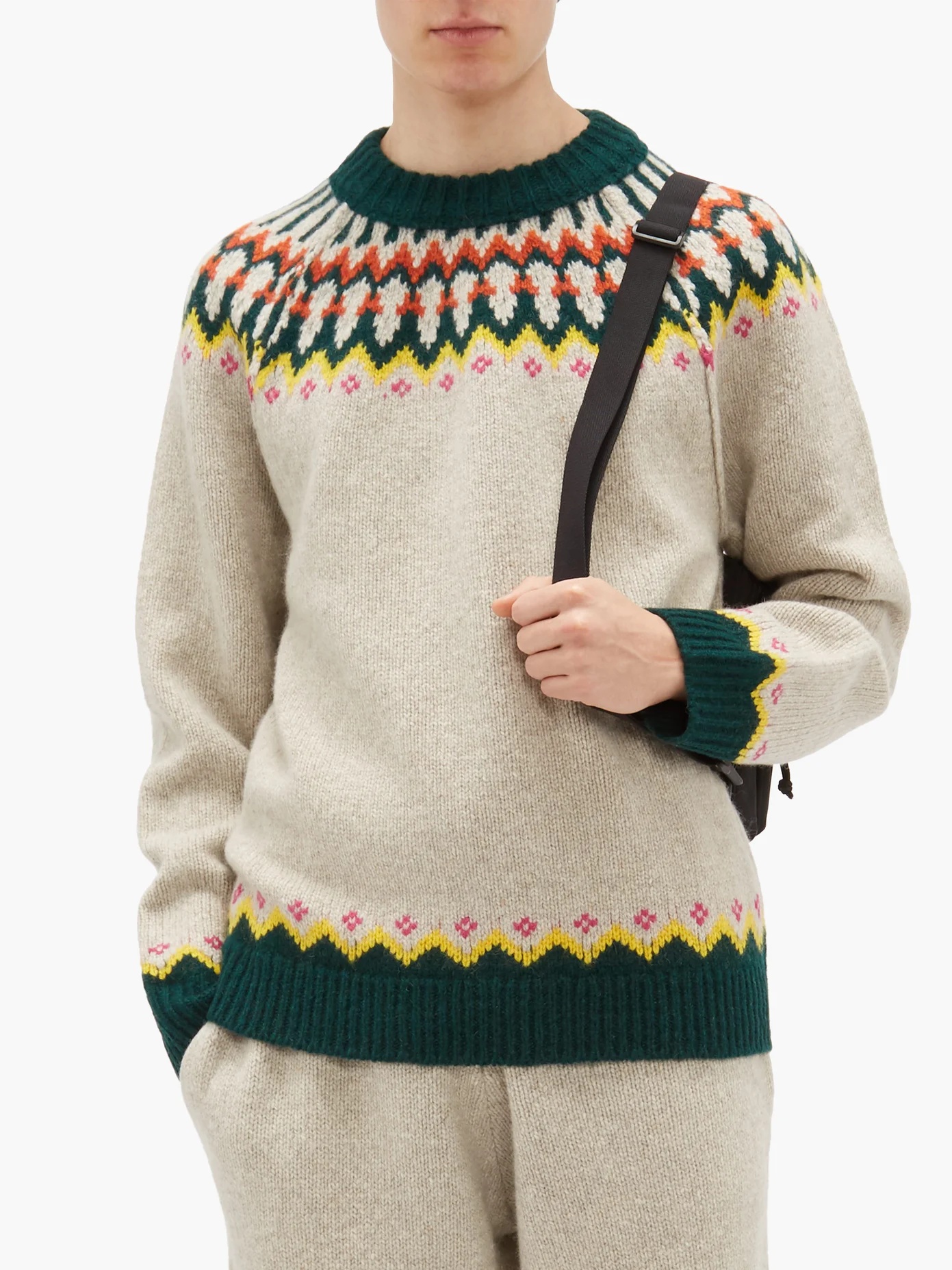 Gunner Fair-Isle wool-blend sweater - 6