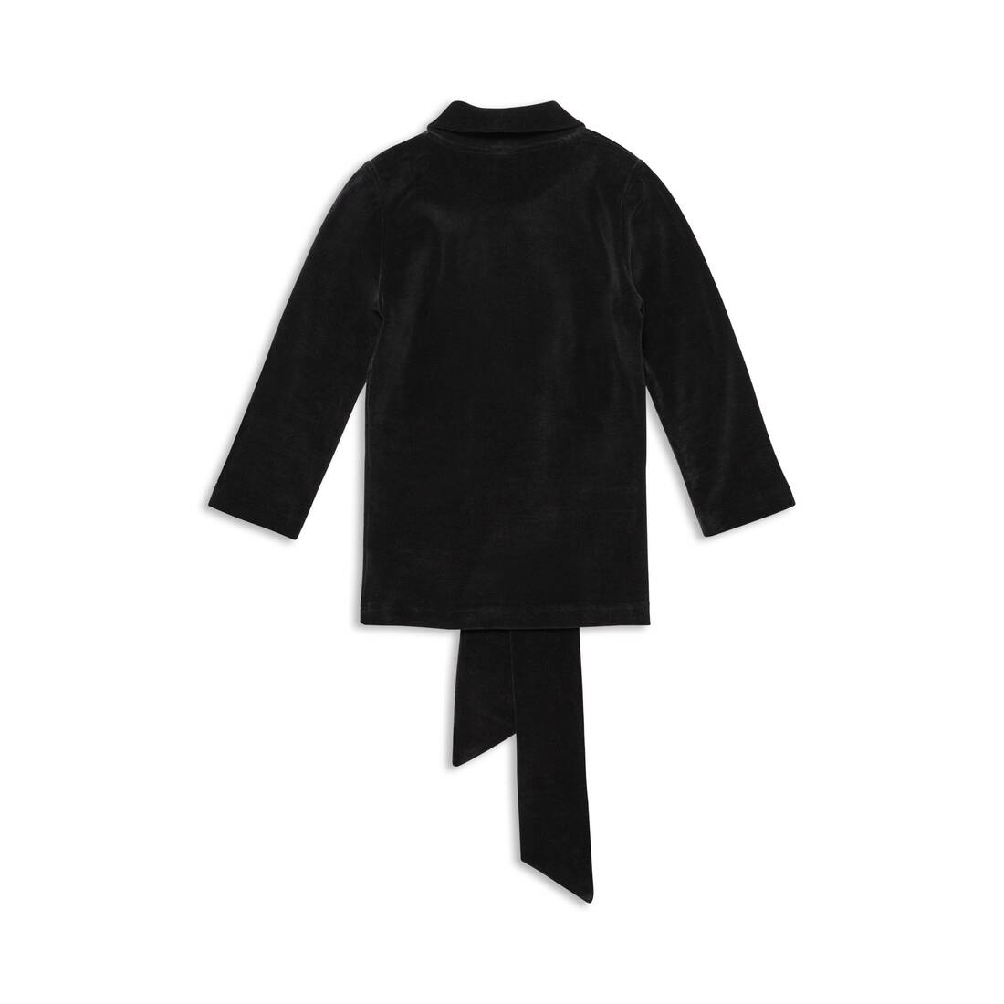 Women's Scarf Fitted Turtleneck in Black - 6