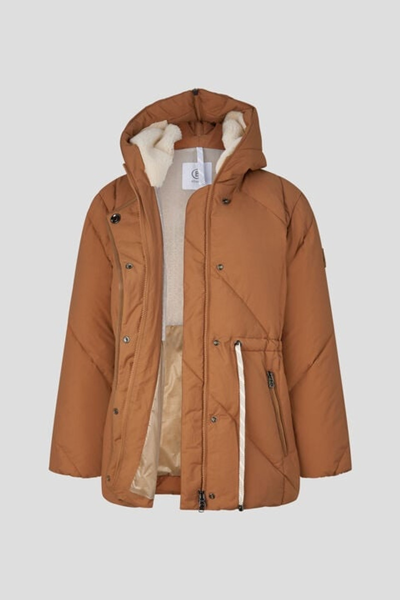 Alesa down jacket in Brown 2