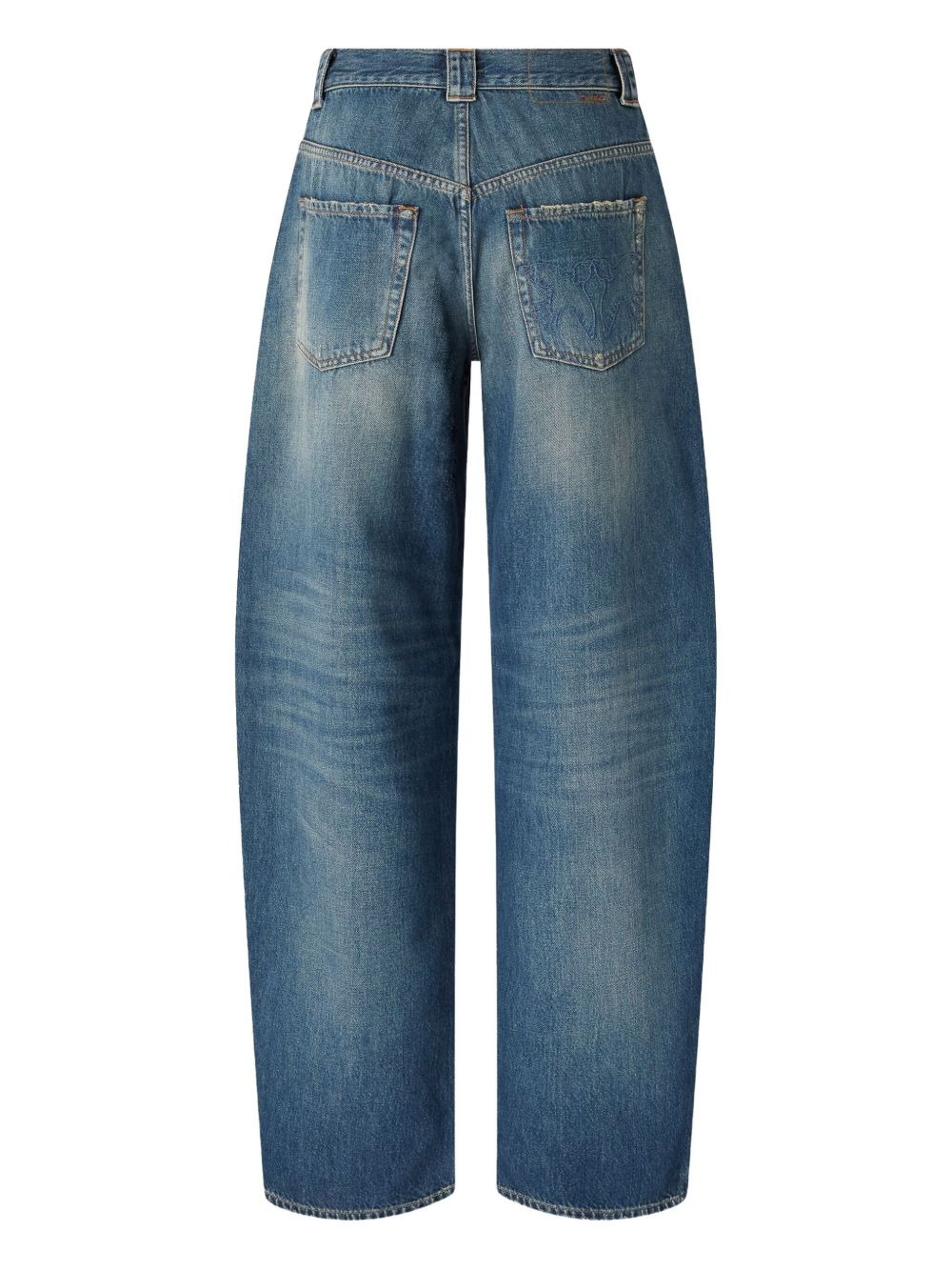 ripped-detail jeans - 2
