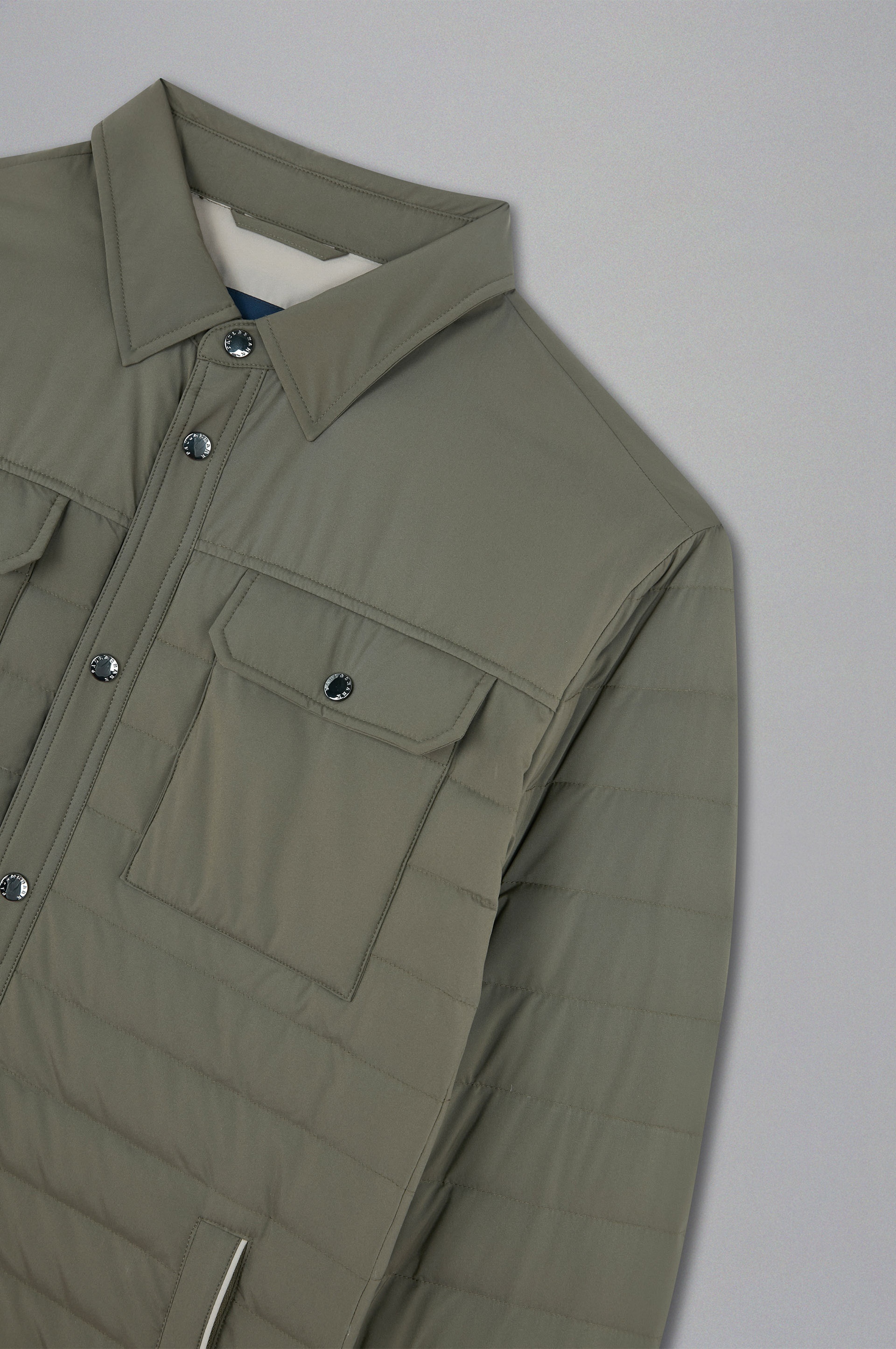 TYPHOON PLATINUM QUILTED SHACKET - 5