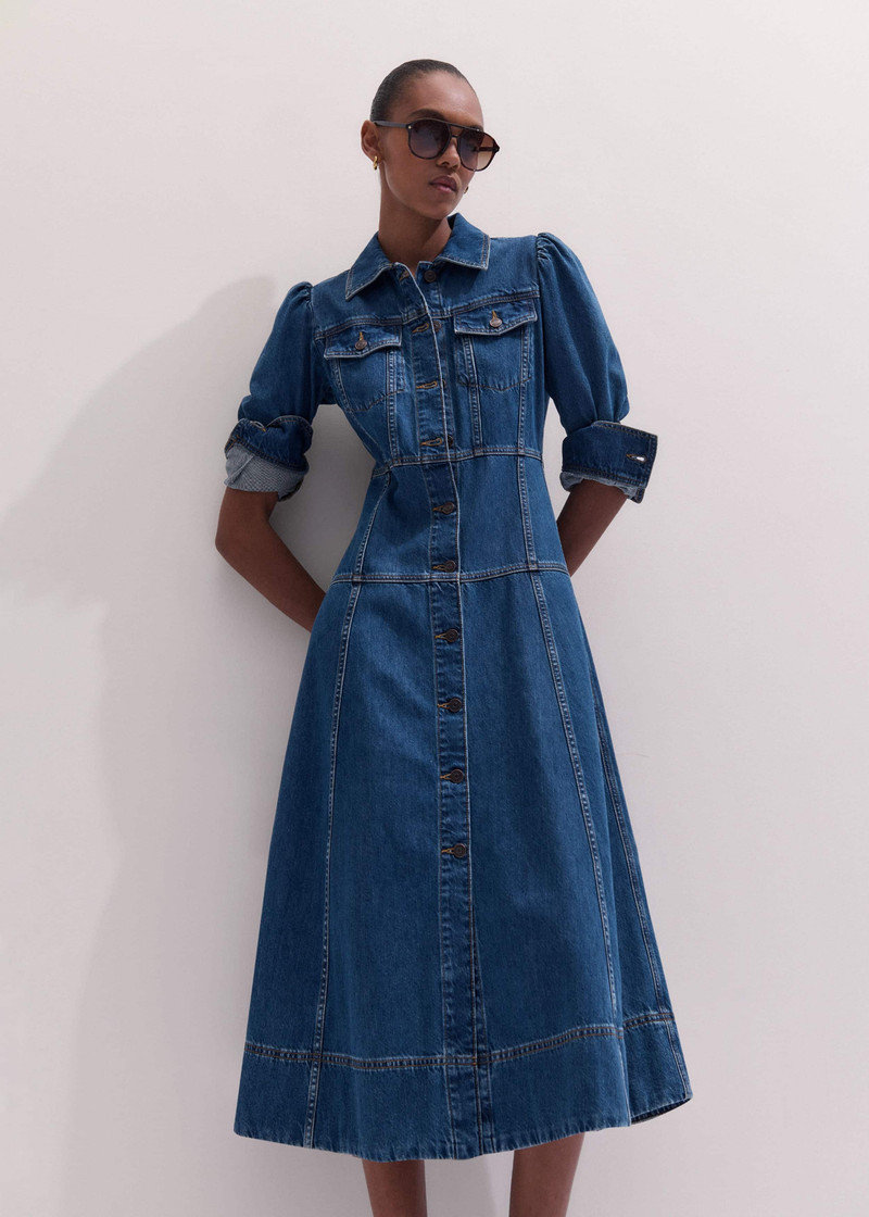 Fit + Flare Midi Dress 7