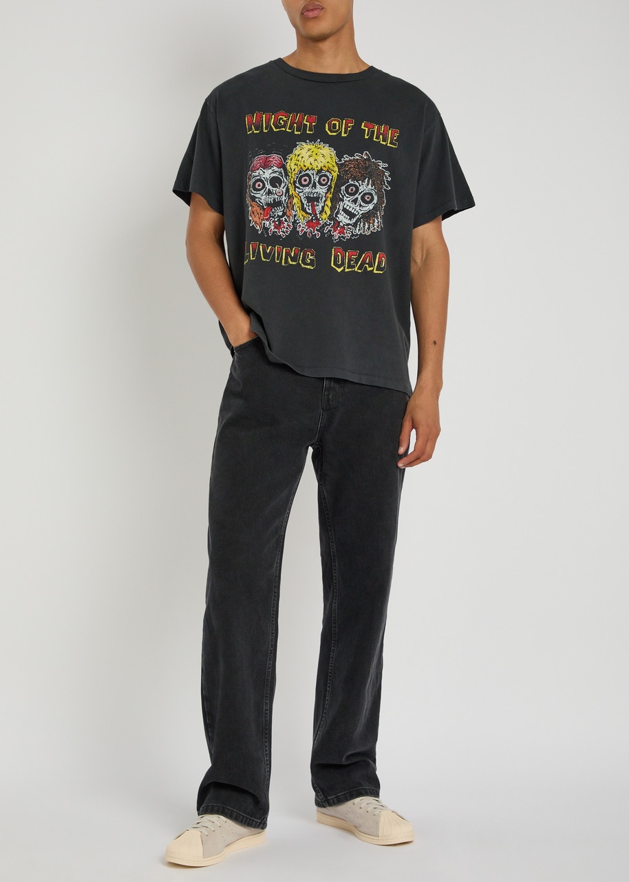Gallery Dept. Night Of The Living Dead Printed Cotton T-shirt - 4