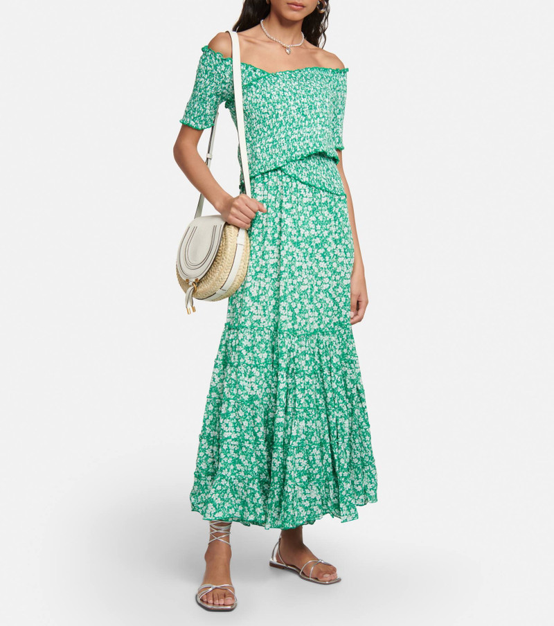 Poupette St Barth Soledad floral midi dress outlook