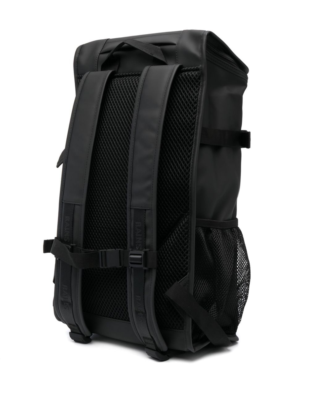 logo-strap buckle-fastening backpack - 3