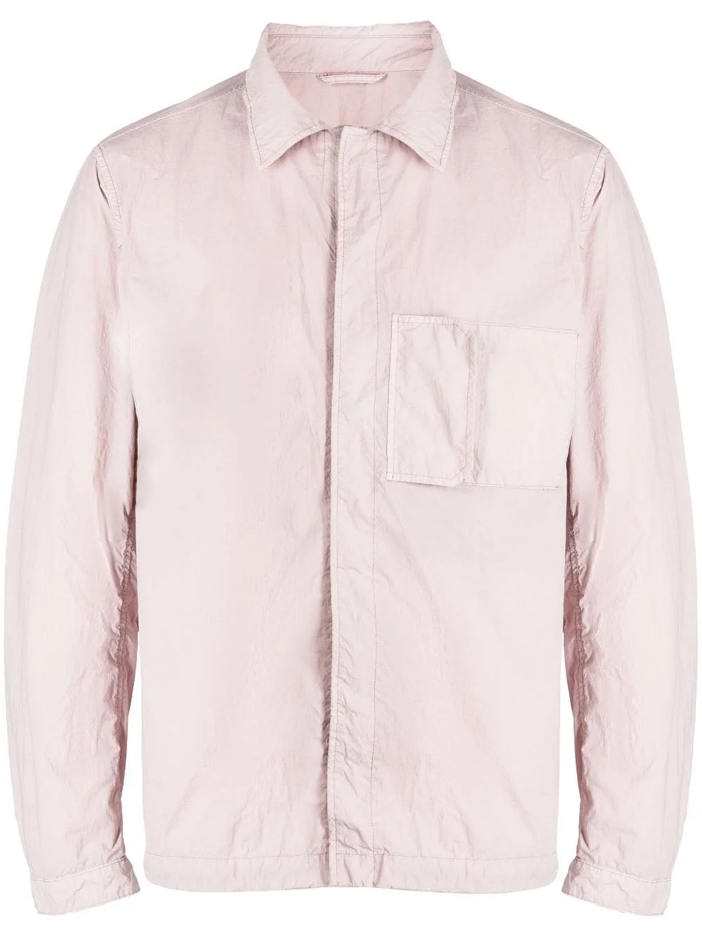 chest-pocket zip-up jacket - 1