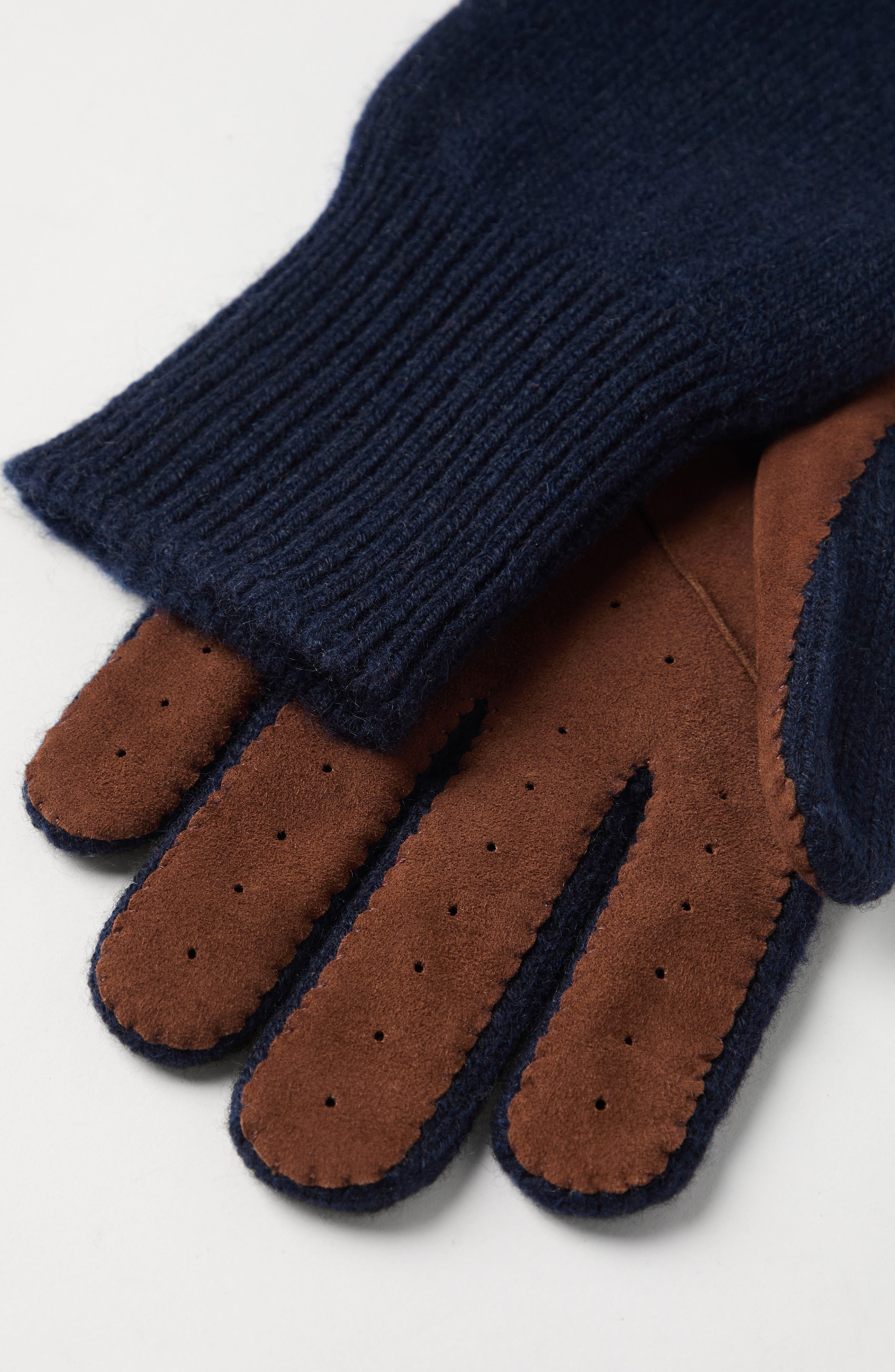 Brunello Cucinelli Cashmere gloves in Navy Blue at Nordstrom - 3