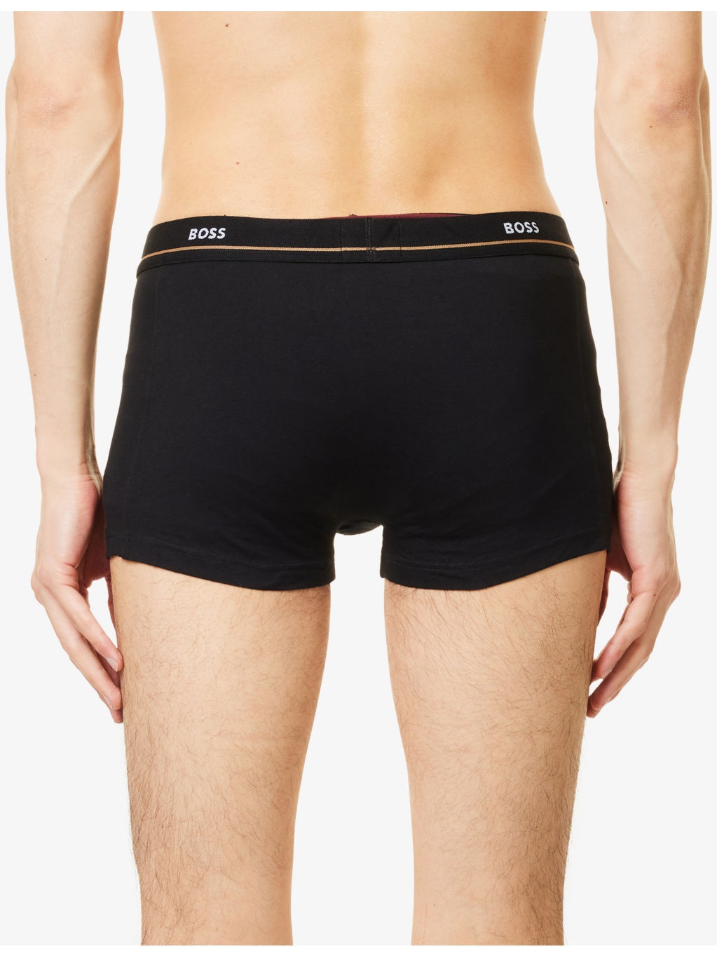 Essential Logo-Waistband Stretch-Woven Trunks - 3