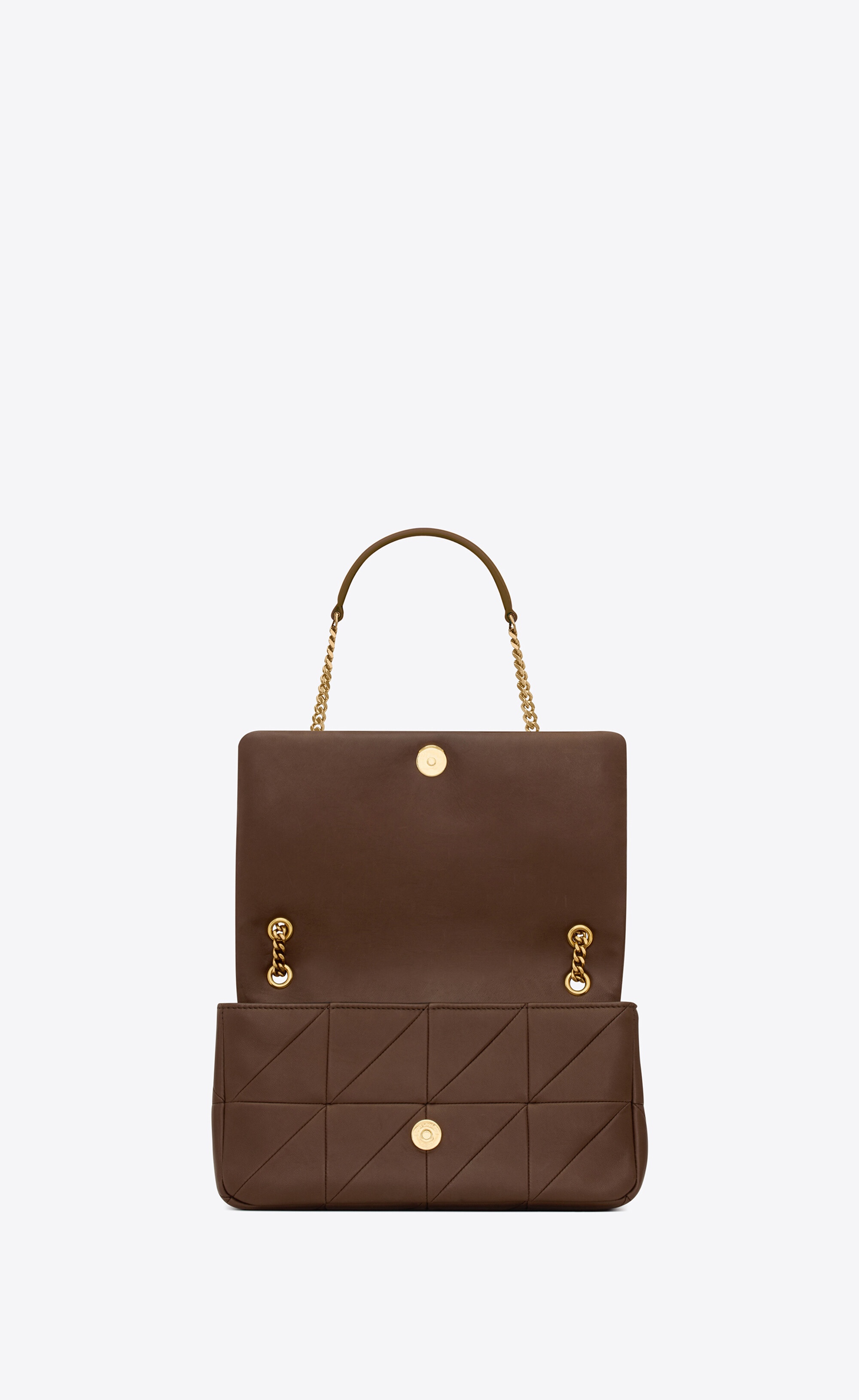 jamie medium chain bag "carré rive gauche" in lambskin - 5
