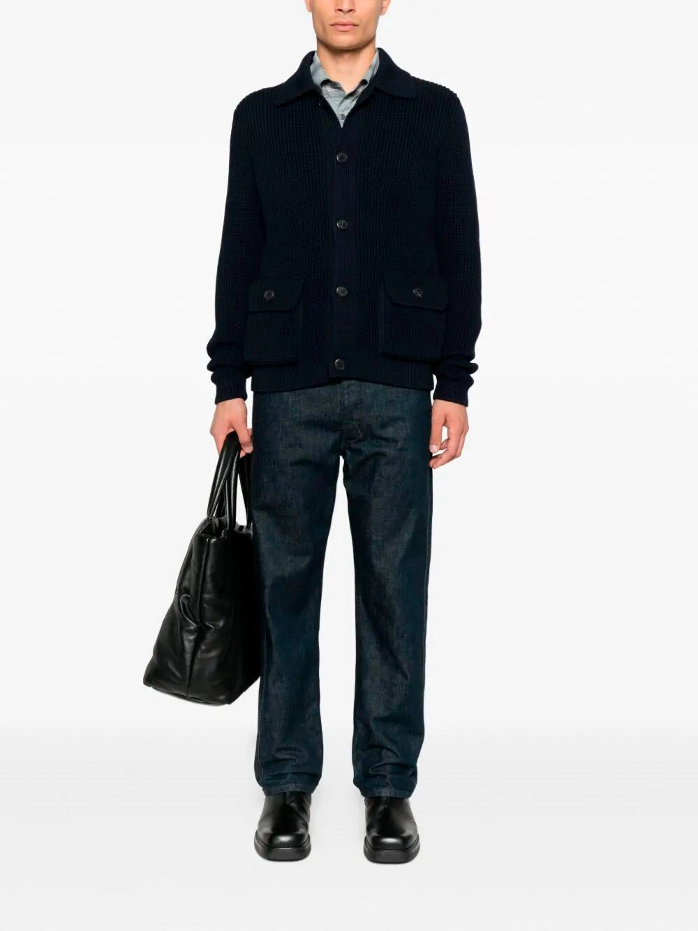 Prada Men Wool Cardigan - 2