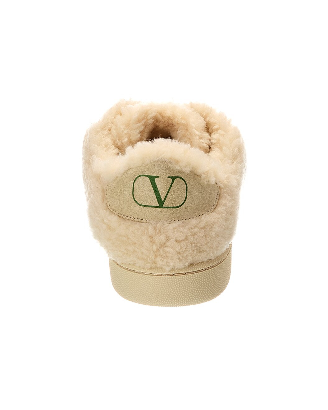 Valentino VLogo Signature Shearling Sneaker - 3