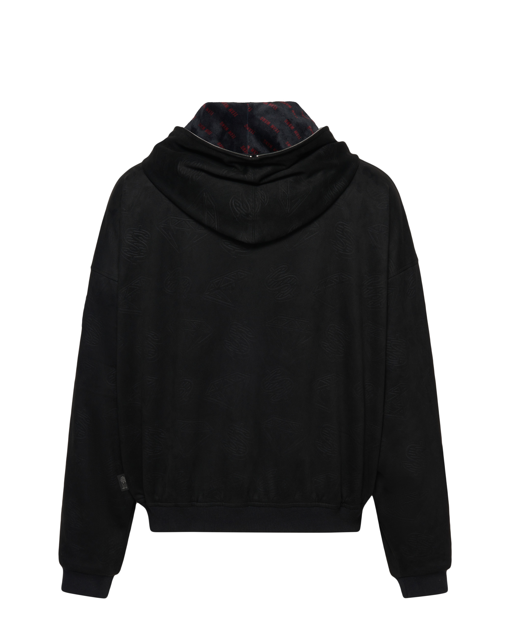 BBC X TWD DIAMOND & DOLLARS ZIP-THROUGH TWO-SIDED HOOD - 2