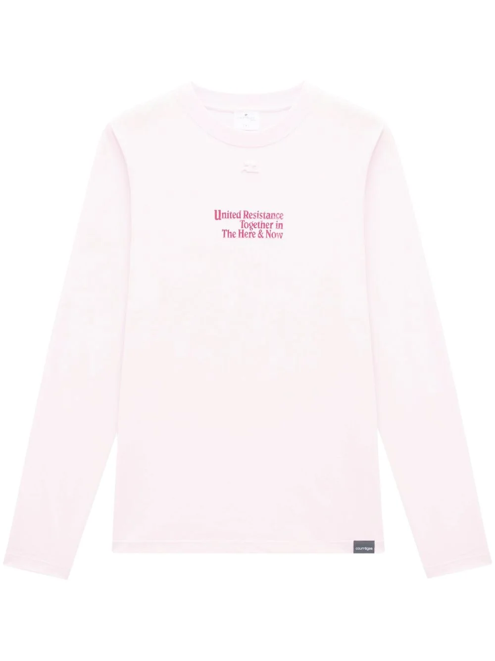 logo-appliqué sweatshirt - 1