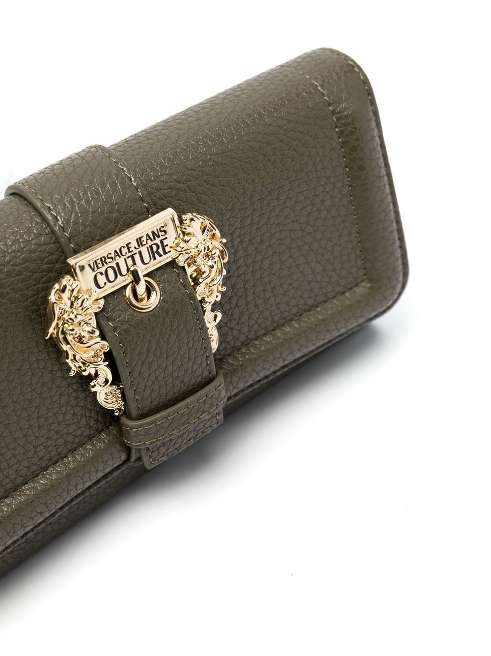 Baroque buckle wallet on chain - 4