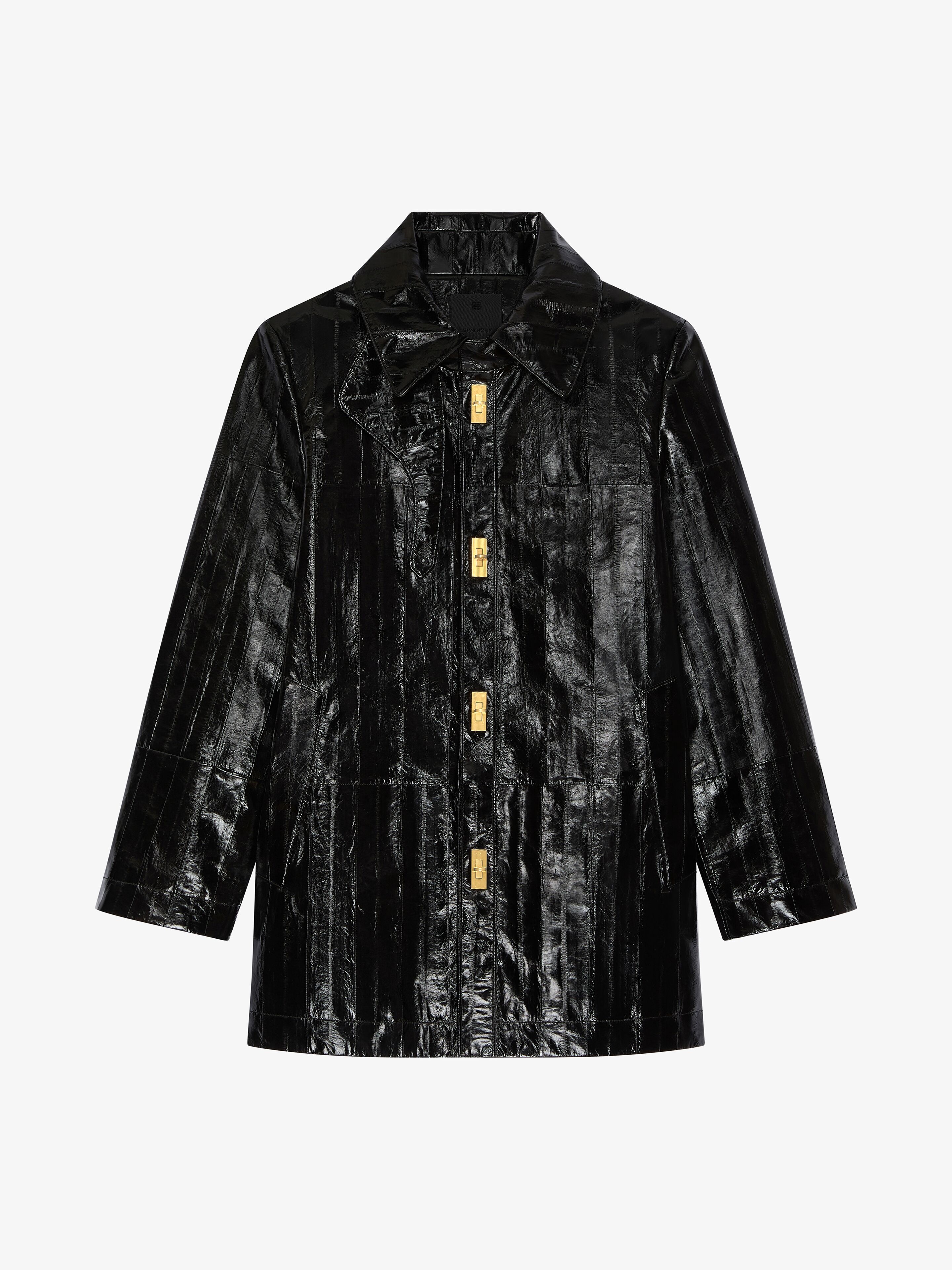 Givenchy COAT IN LEATHER | REVERSIBLE