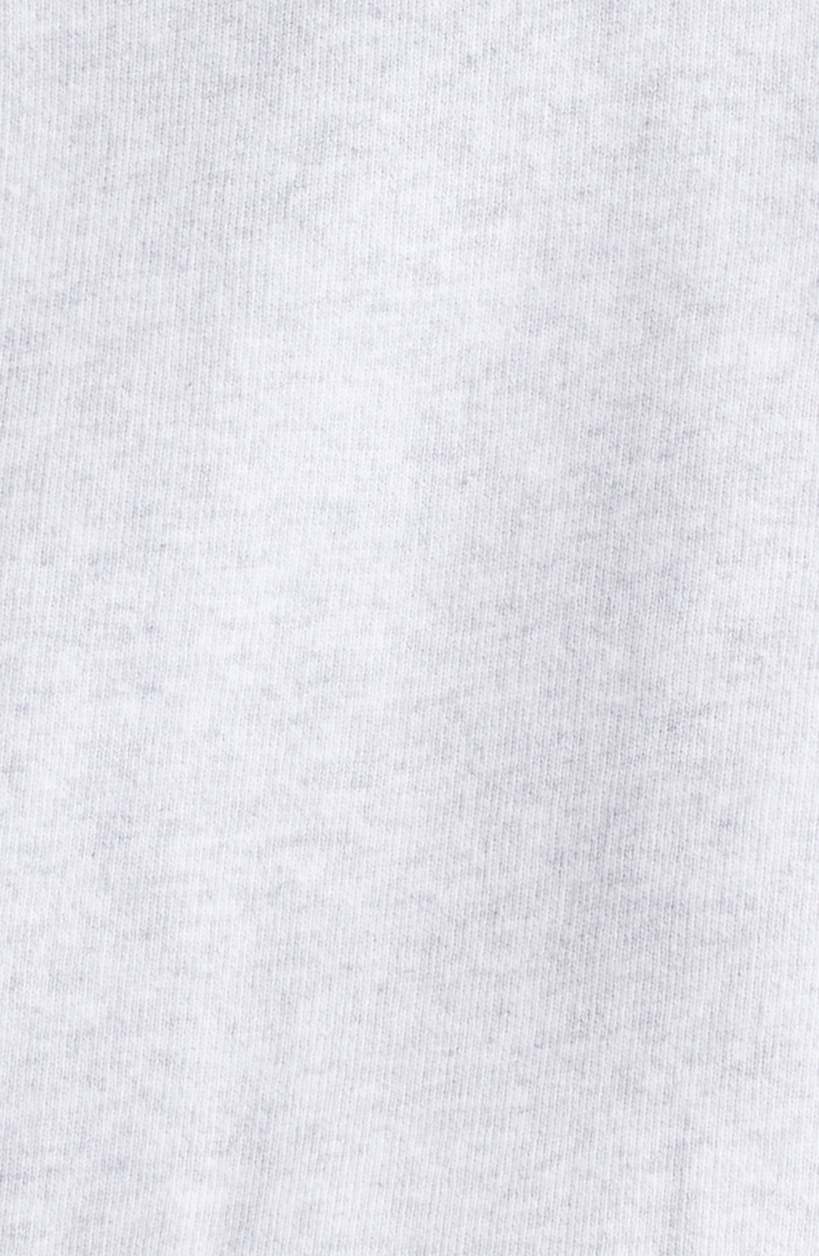 Jacquemus Le Hoodie Torneo Club Logo Patch Cotton Hoodie in Athletic Club Grey at Nordstrom - 7