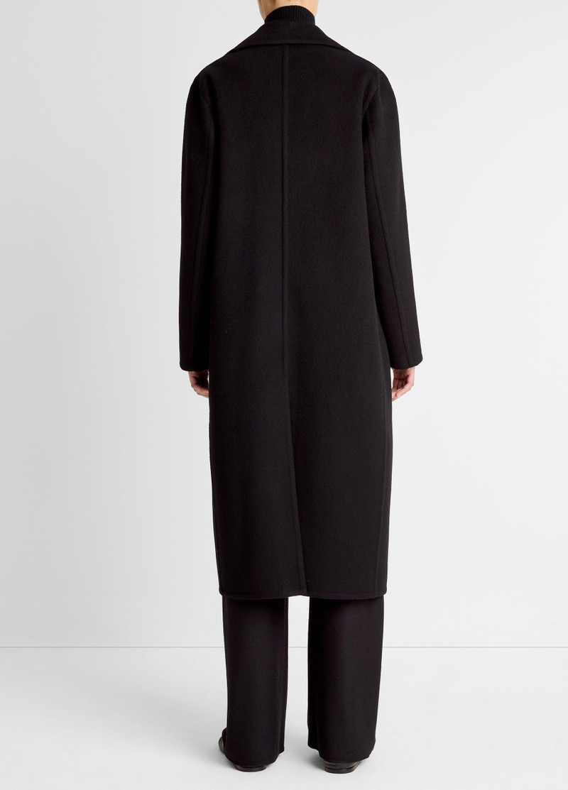 Vince Wool-Blend Double-Breasted Long Coat outlook