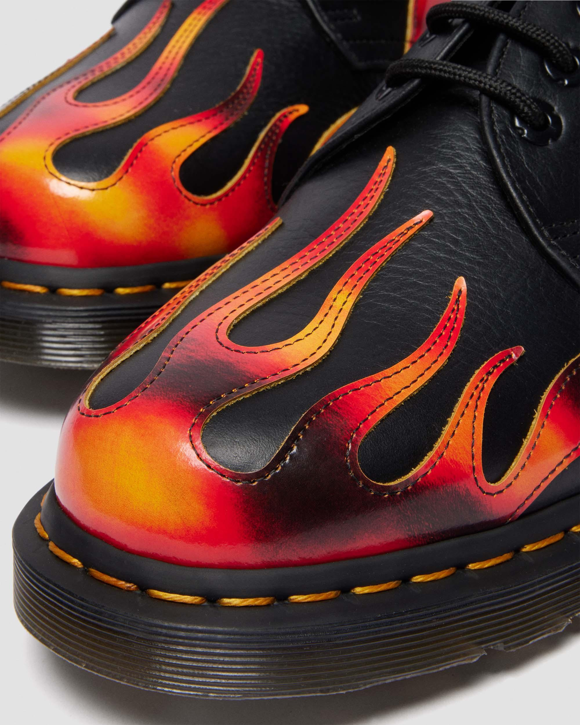 1461 FLAME Arcadia Rub Off Leather Shoes - 3