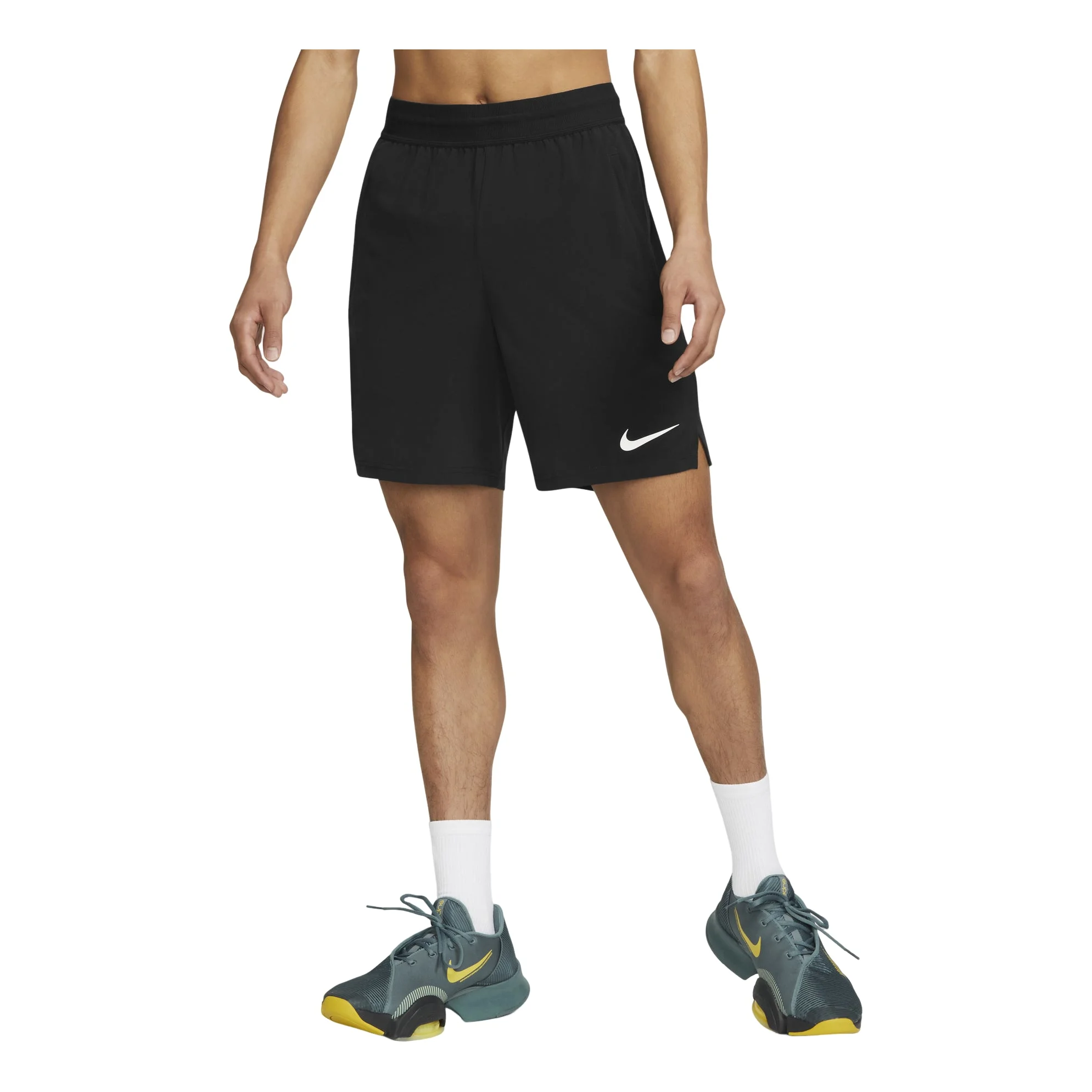 Nike Sports Training Solid Color Shorts Black DM5951-010 - 1