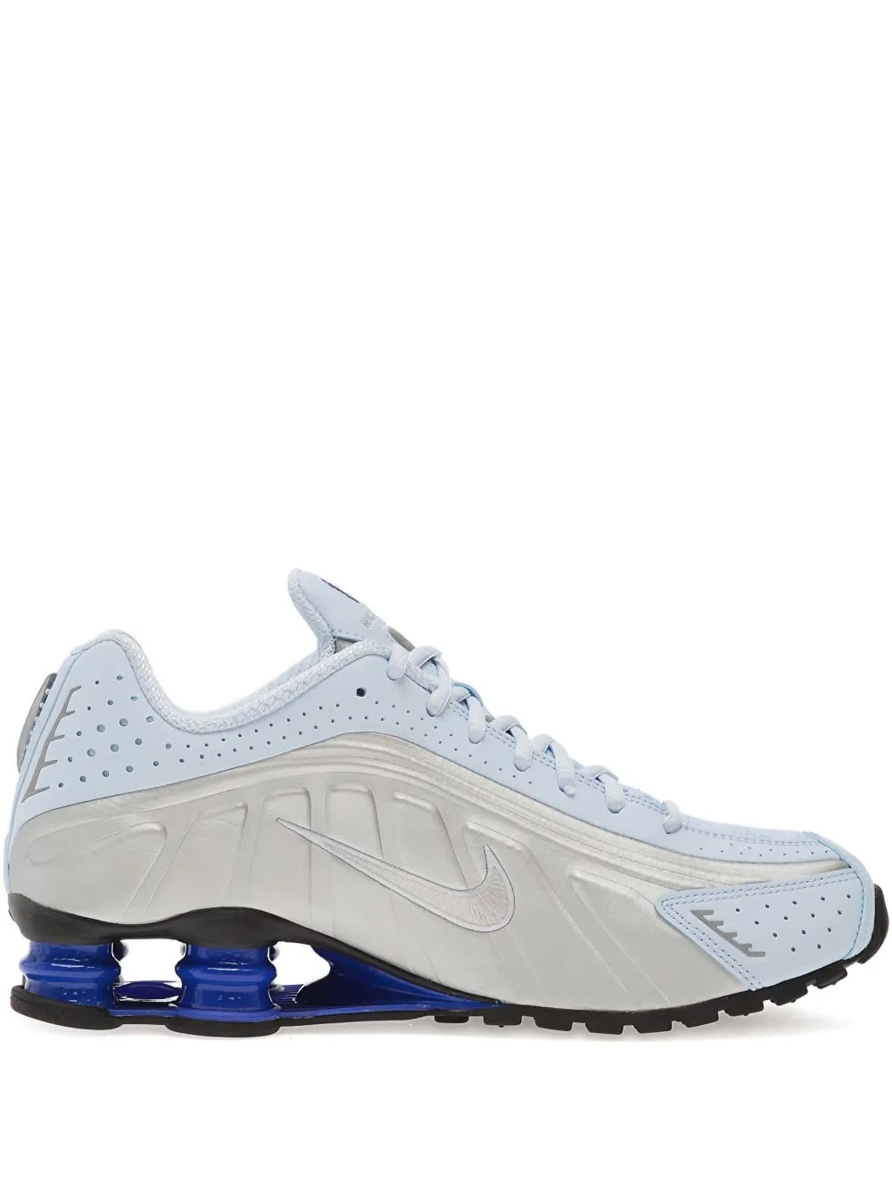 Shox R4 perforated sneakers - 1