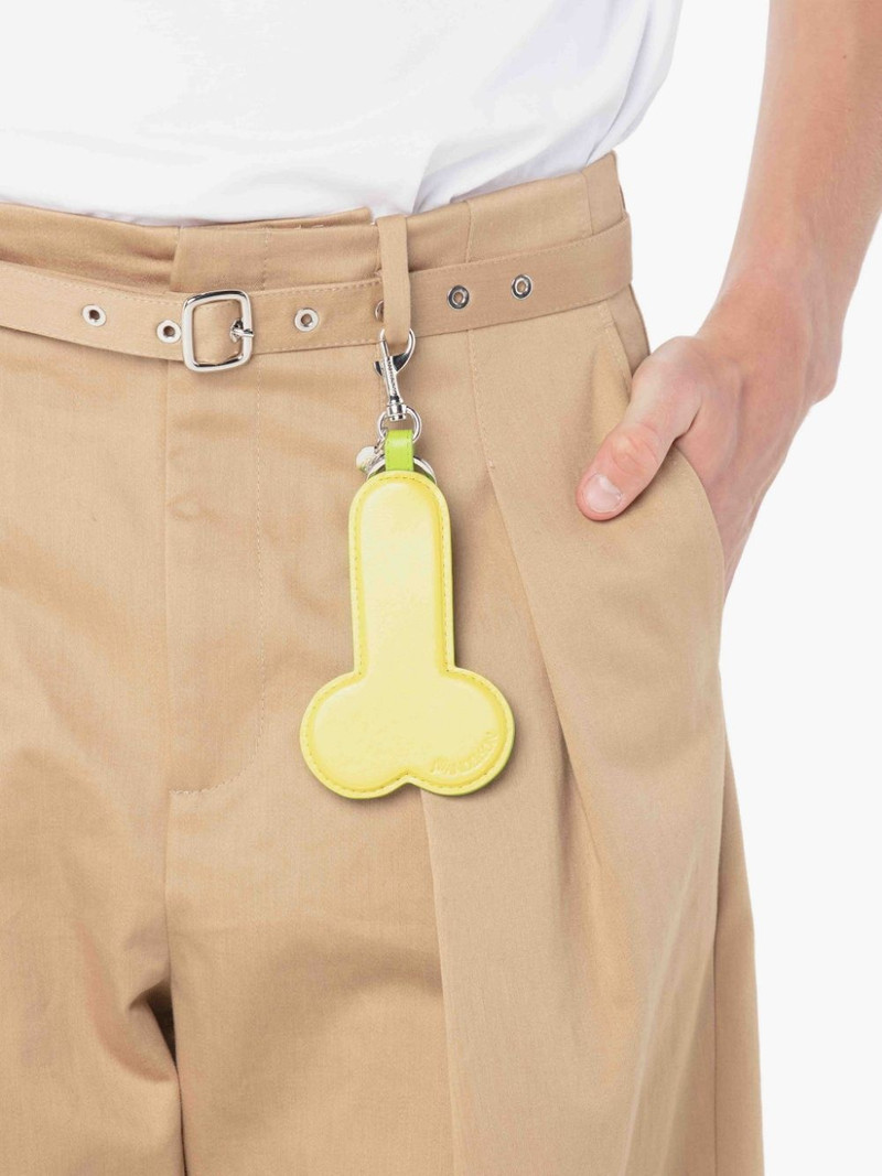 JW Anderson LEATHER PENIS KEYRING outlook