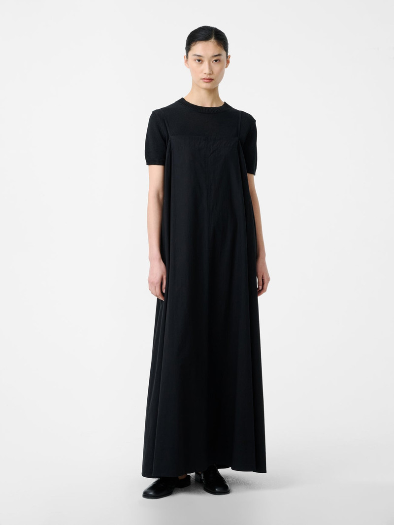 Black Danae Midi Dress 2