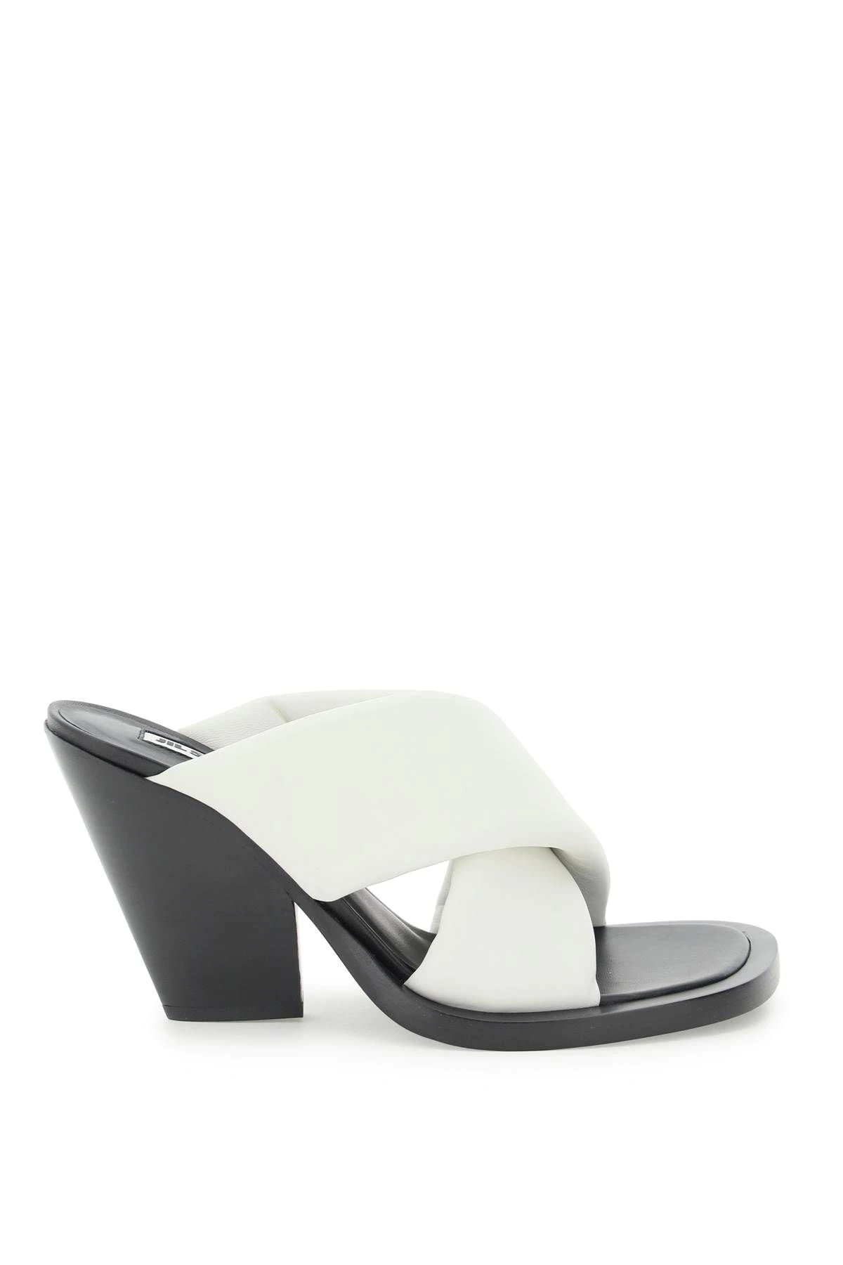 PADDED NAPPA MULES - 1