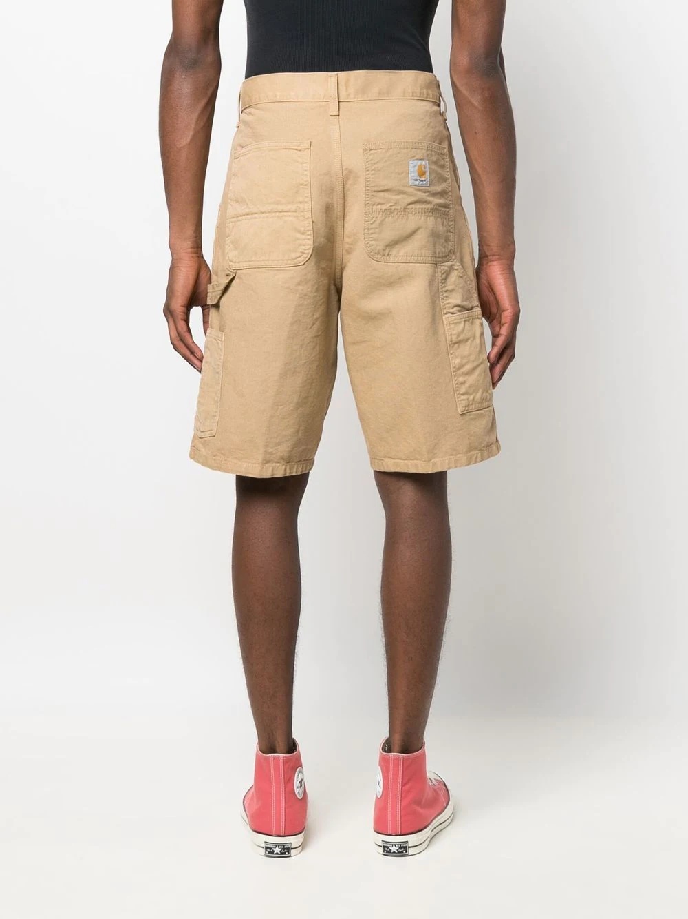 organic cotton cargo shorts - 4