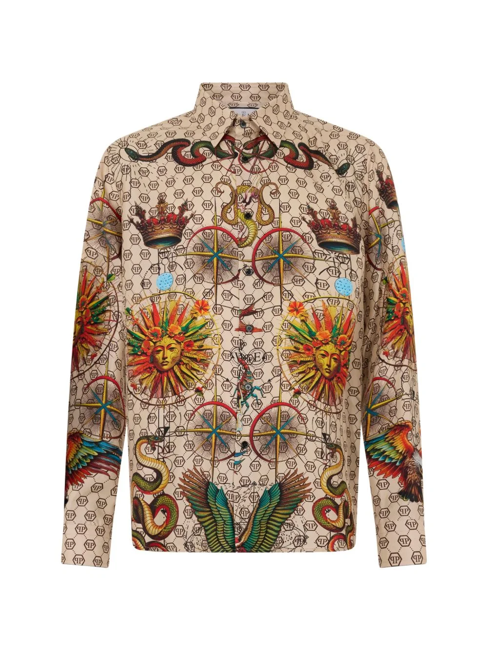 monogram tattoo shirt - 1