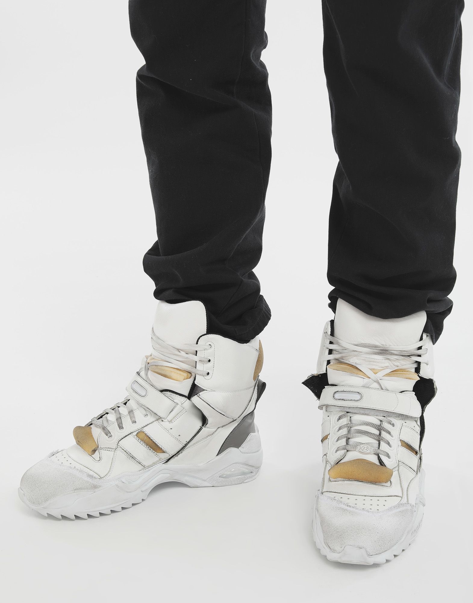 Retro-fit high-top sneakers - 2