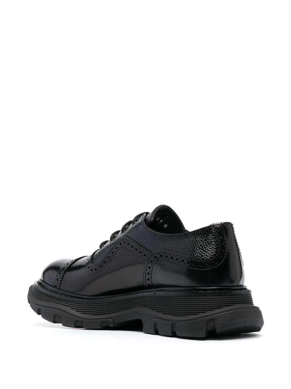 Hybrid leather brogues - 3