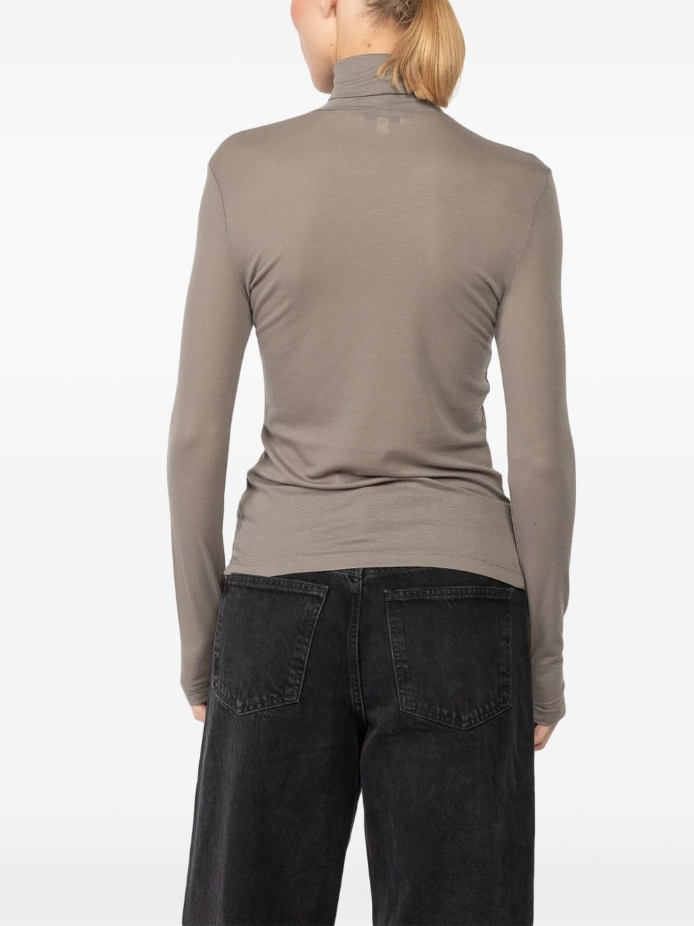 turtleneck t-shirt - 4