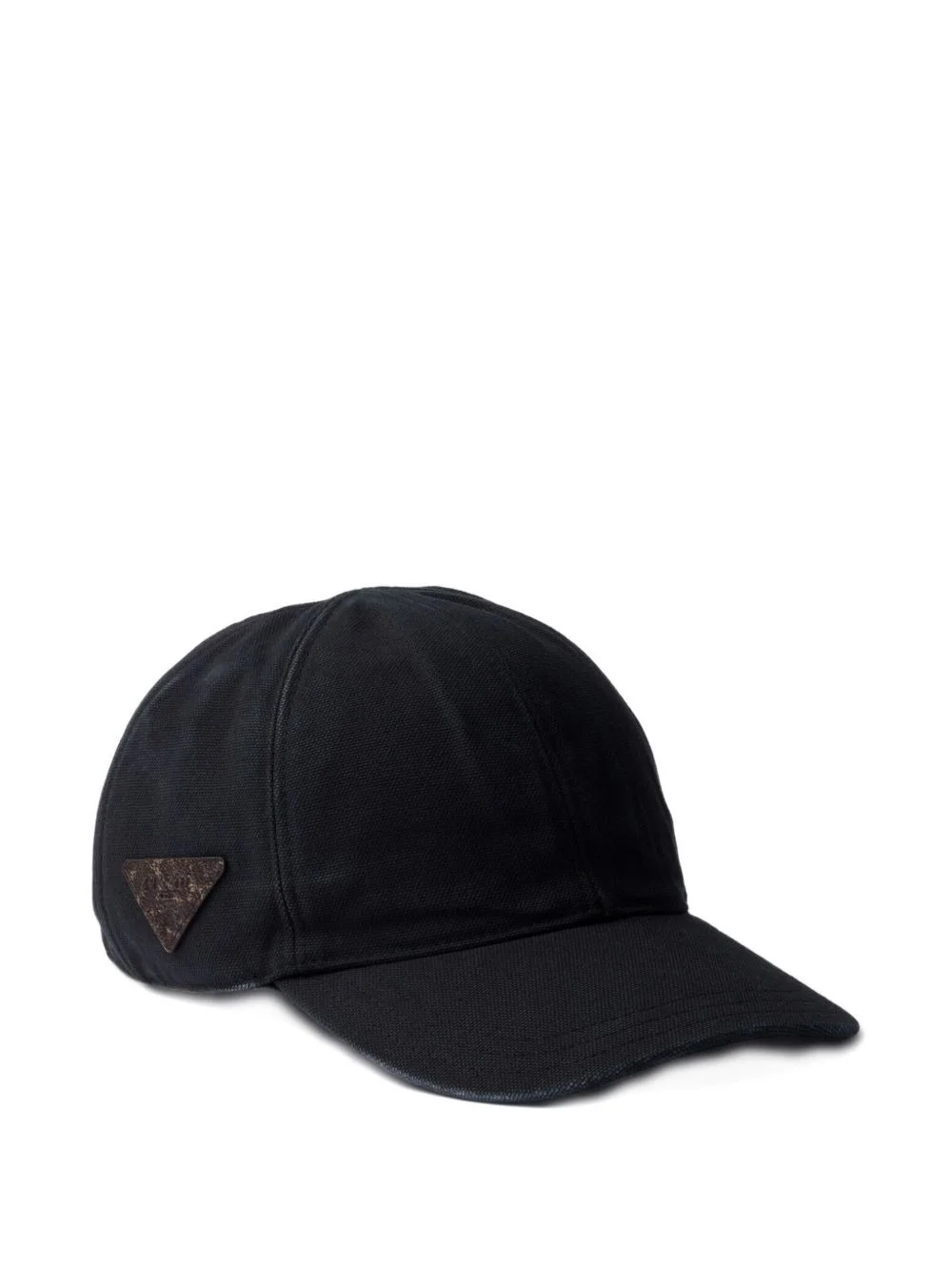 triangle-logo baseball cap - 1