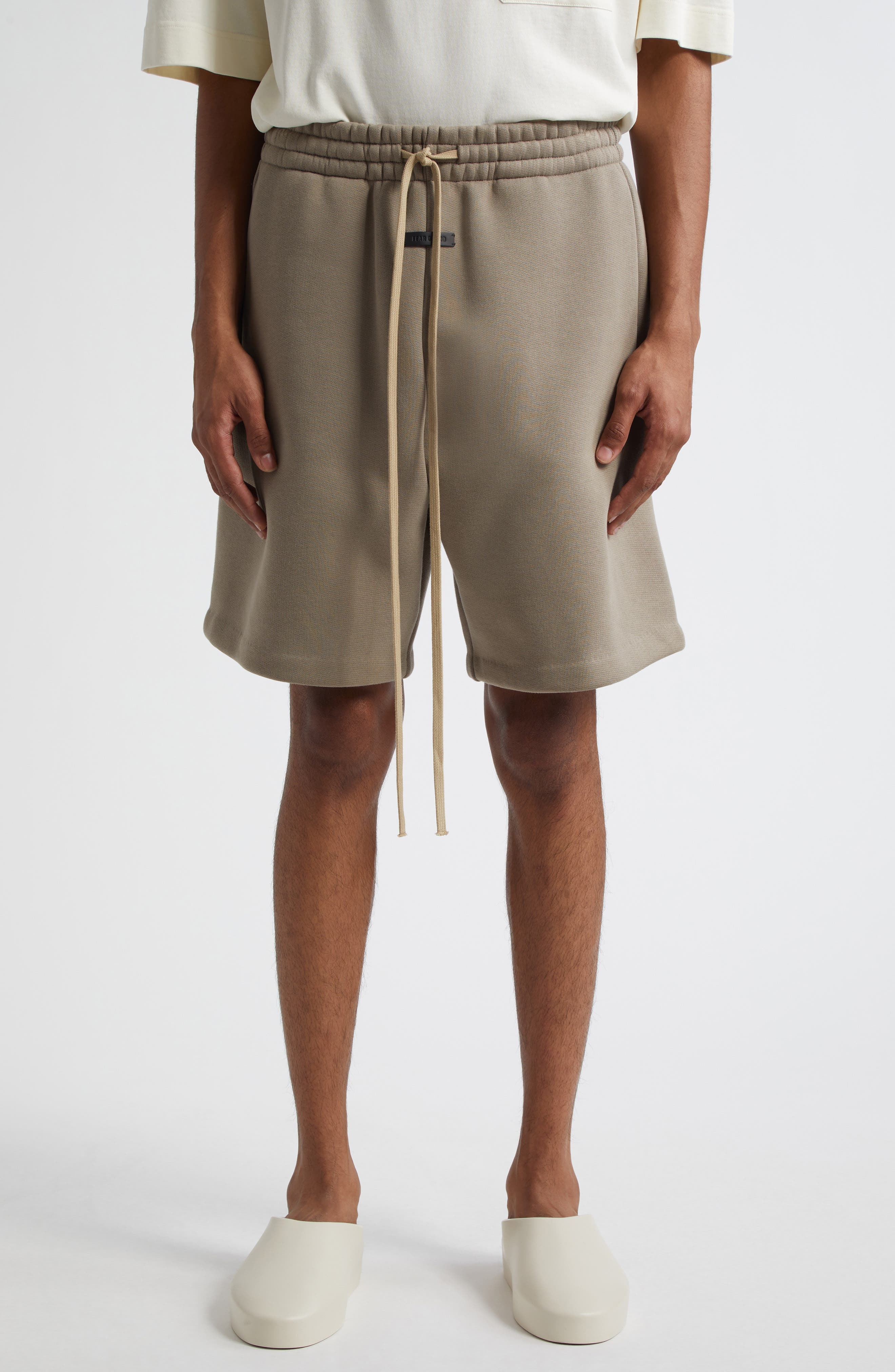 Fear of God Eternal Sweat Shorts in Dusty Beige at Nordstrom - 1
